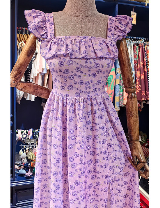 Floral Midi Elbise | Romantik ve Yazlık Elbise Modelleri | Craft and Boutique