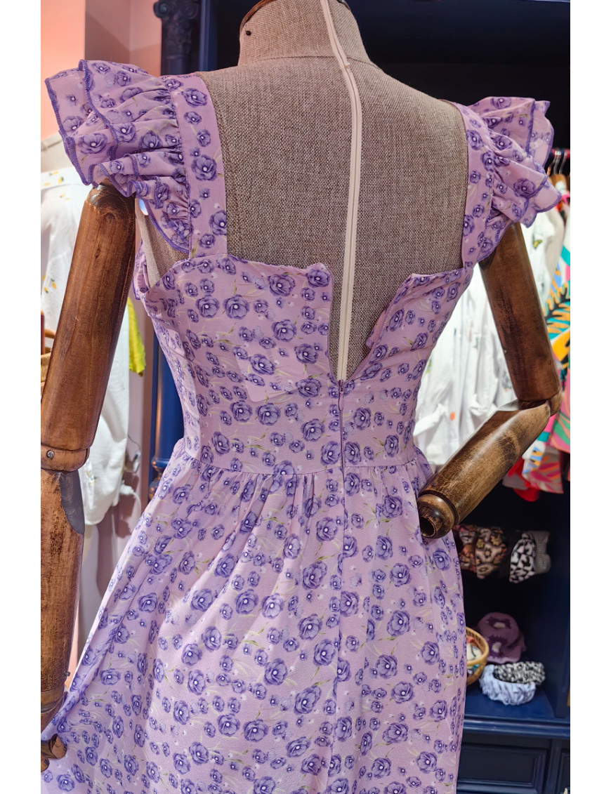 Floral Midi Elbise | Romantik ve Yazlık Elbise Modelleri | Craft and Boutique