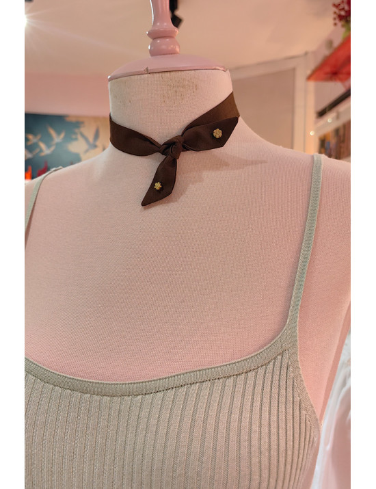 Alice Pinli Fular ve Bileklik Kombin Seti | Tasarım Aksesuar - Craft and Boutique Handmade - Aysu Store