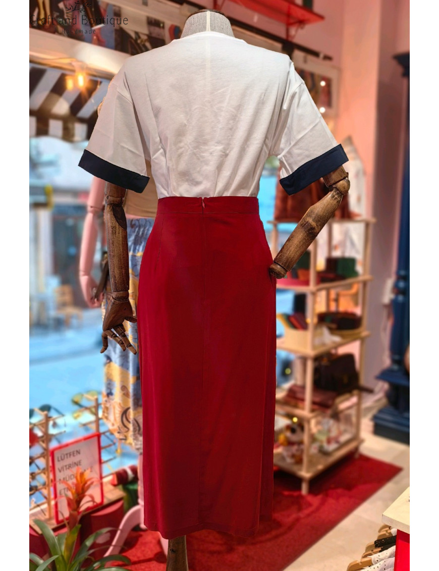 Berry Sweet Nakışlı Beyaz Crop Tişört | Yazlık Kadın Tişört Modelleri