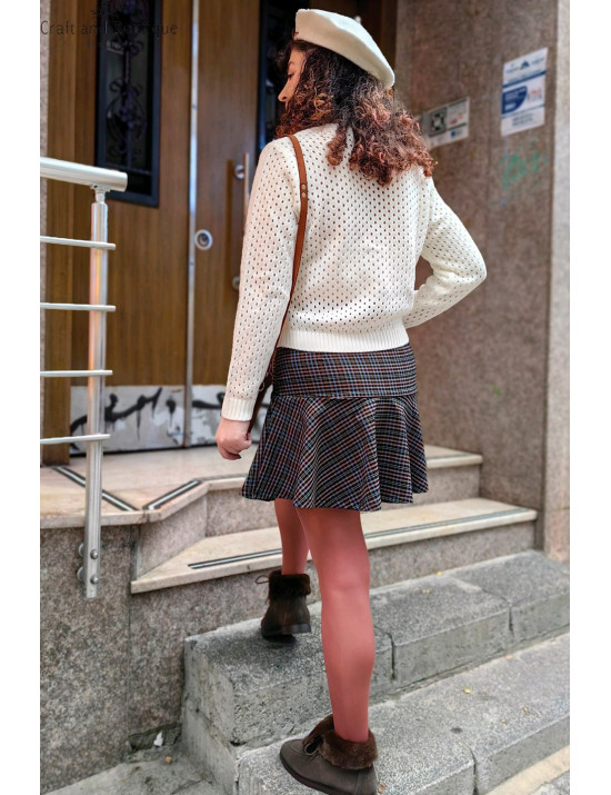 Pileli Mini Etek | Şık ve Modern Kadın Etek Modelleri