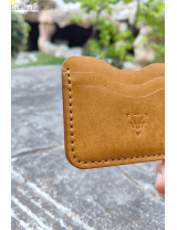 El Yapımı Hakiki Deri Kartlık Cüzdan | Minimal ve Şık Tasarım