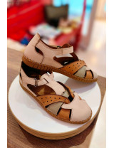 Hakiki Deri Sandalet | El Yapımı Konforlu Yazlık Ayakkabı