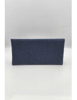 El Yapımı Denim Cüzdan | Nakışlı Kot Kartlık