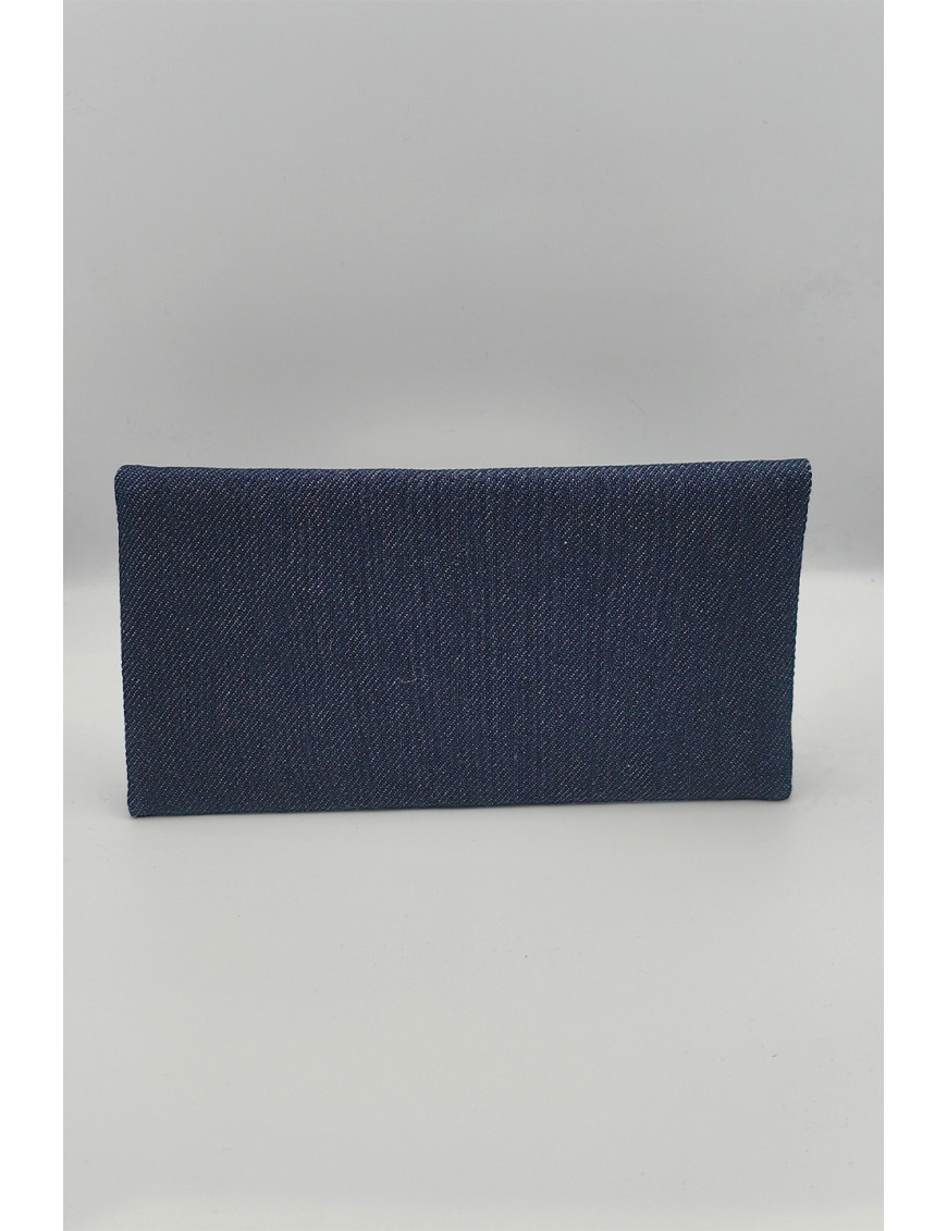 El Yapımı Denim Cüzdan | Nakışlı Kot Kartlık